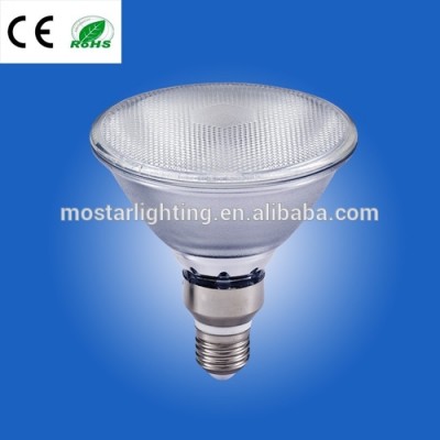 PAR38 12w COB LED Light/Replace halogen bulb E27 or E26 lamp base/Beam angle 36/60degree/AC 110-130/220-240v/Ra>80